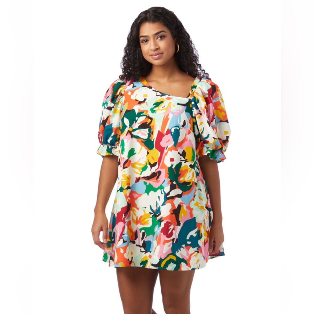 Crosby by Molly birch
Brooklyn dress in technicolor bloom